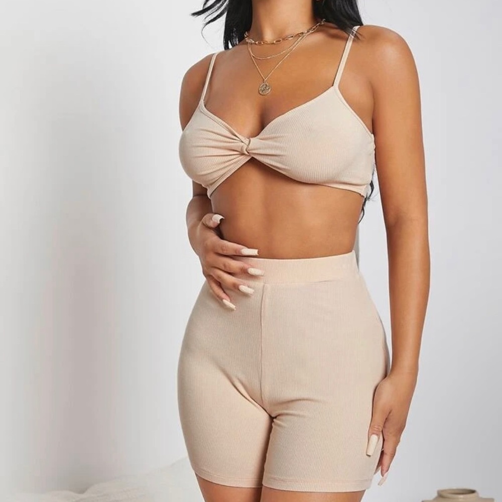 SHEIN beige 2 piece